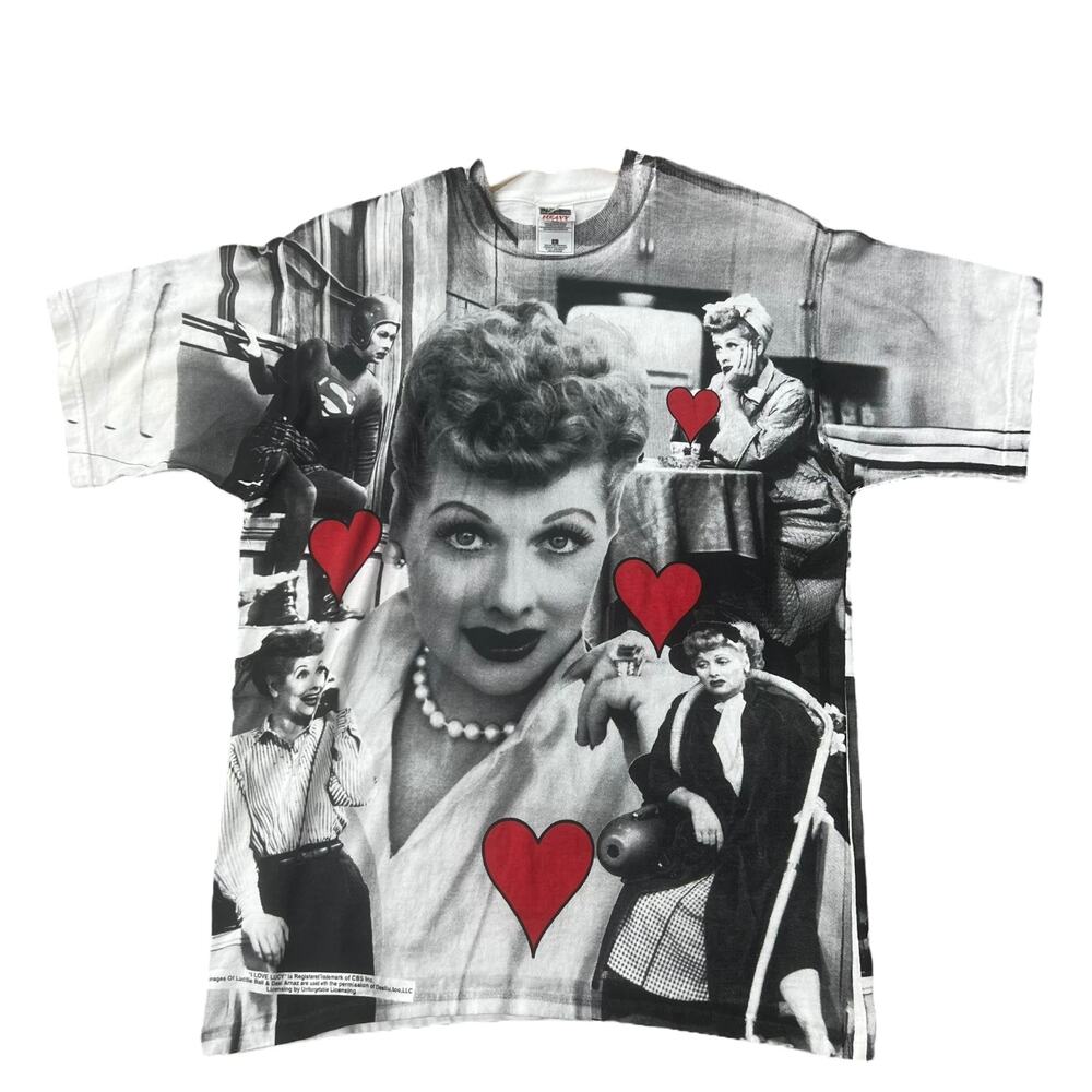 "I Love Lucy" AOP Tee